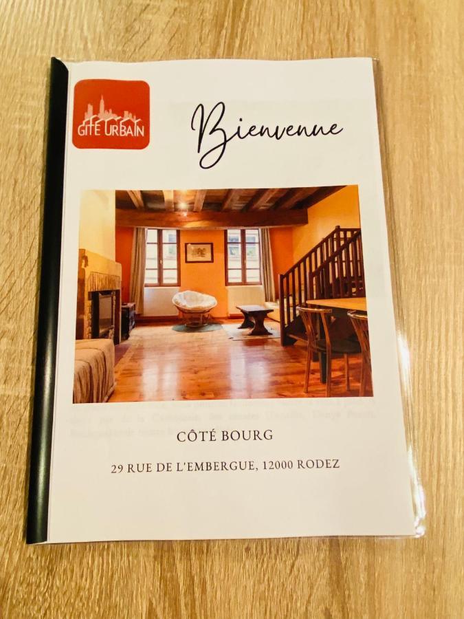 Gite Urbain - Cote Bourg Rodez Eksteriør bilde